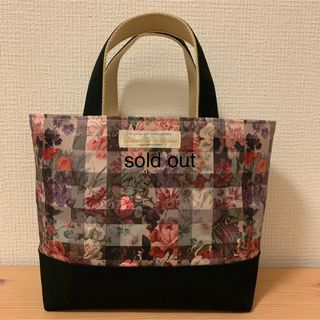 ホビーラホビーレ限定 リバティ アーカイブギンガム トートバッグの