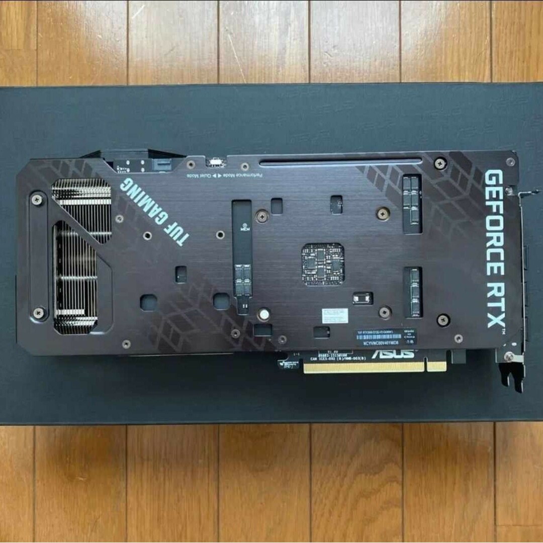 ASUS NVIDIA GeForce RTX3060 搭載 グラフィックボード スマホ/家電/カメラのPC/タブレット(PC周辺機器)の商品写真