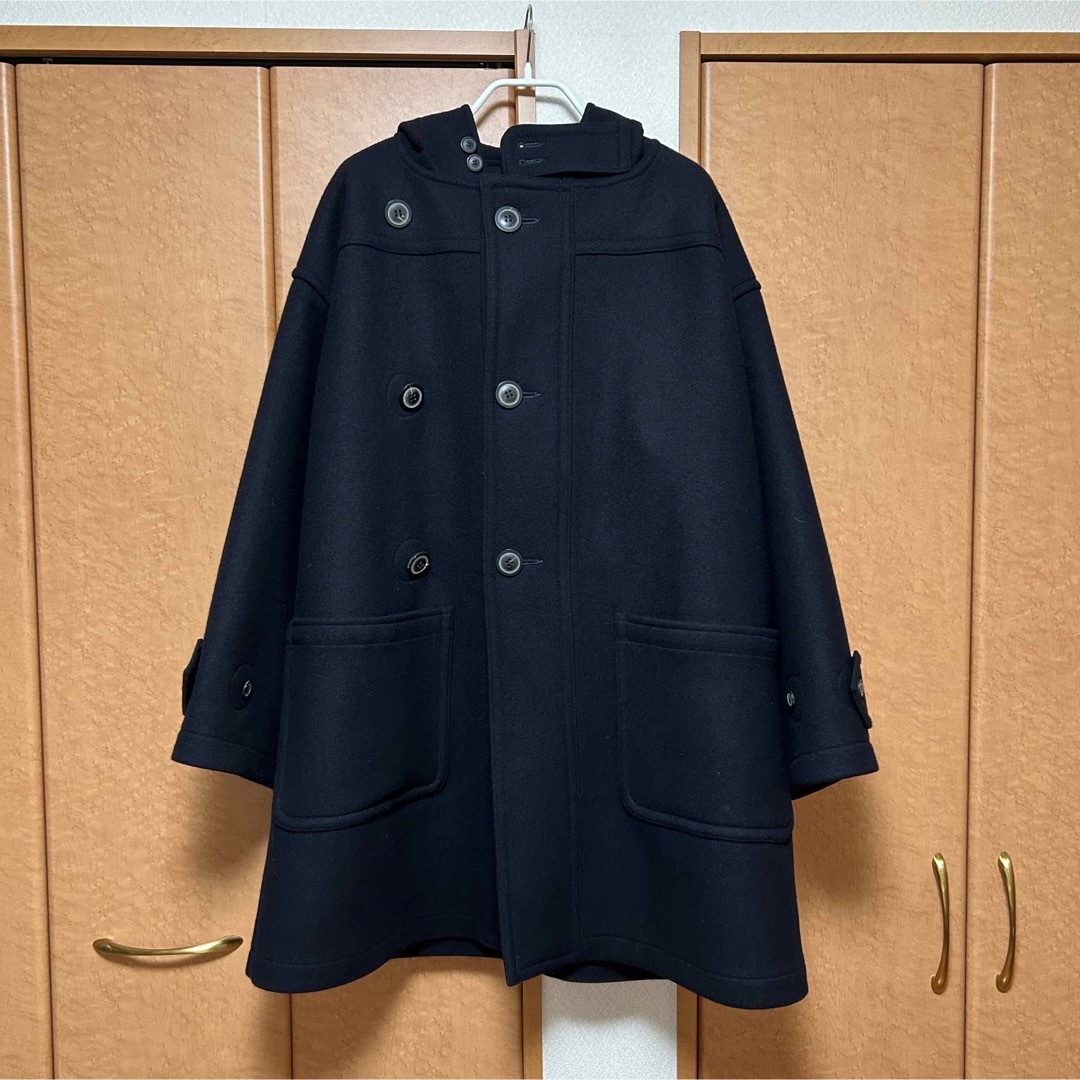 COMOLI(コモリ)のHerill BLACK SHEEP DUFFLE COAT ネイビー 1 メンズのジャケット/アウター(ダッフルコート)の商品写真