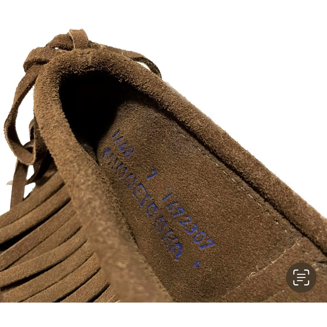 Minnetonka(ミネトンカ)のMINNETONKA【未使用】フリンジ ショート ブーツ レディースの靴/シューズ(ブーツ)の商品写真