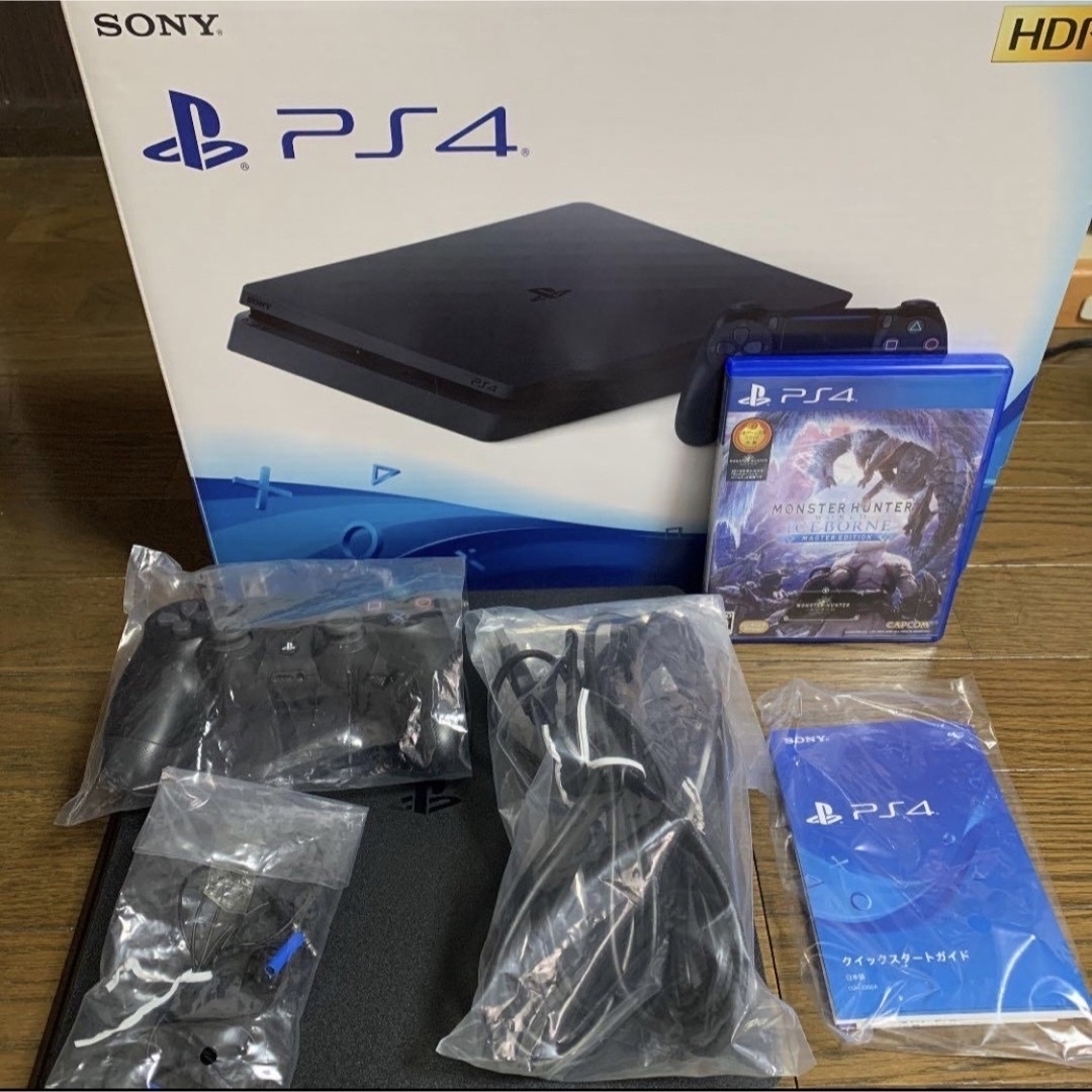 SONY PlayStation4 本体 CUH-2200AB01 ソフト付き