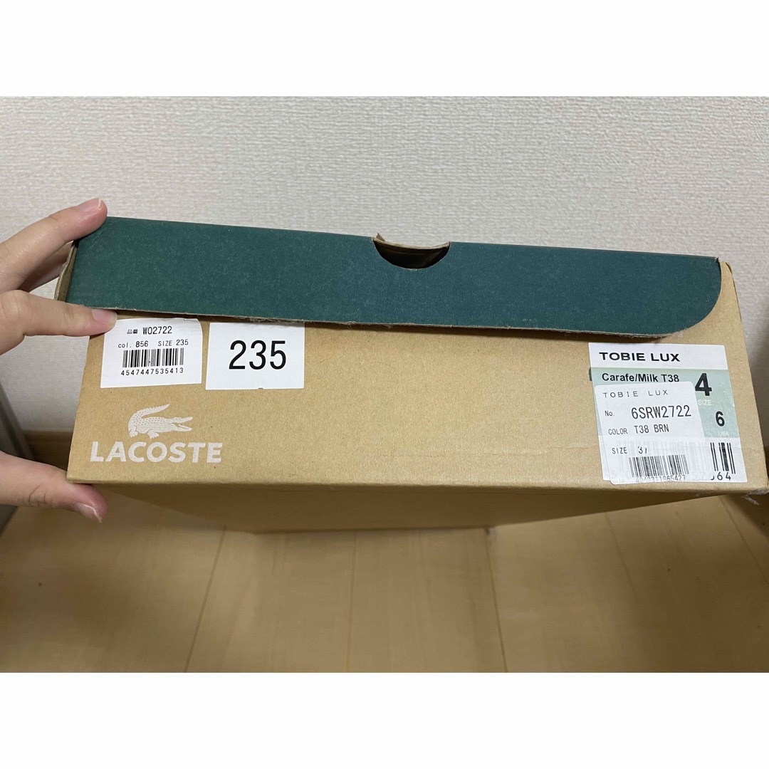 LACOSTE(ラコステ)の【新品】ラコステ　レディースブーツ　サイズ37 (23.5センチ) レディースの靴/シューズ(ブーツ)の商品写真