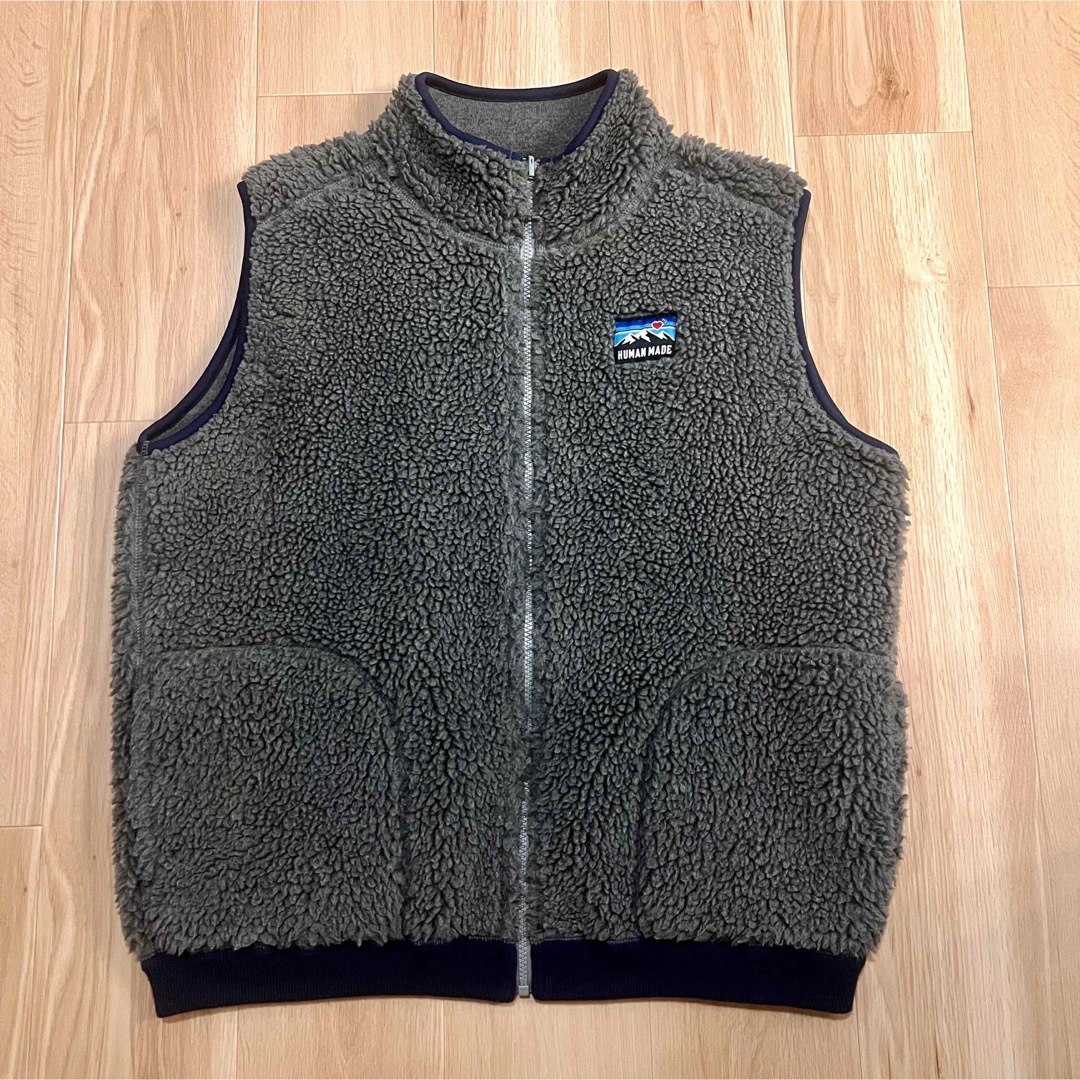 HUMAN MADE DUCK FLEECE VEST ダック フリースベスト