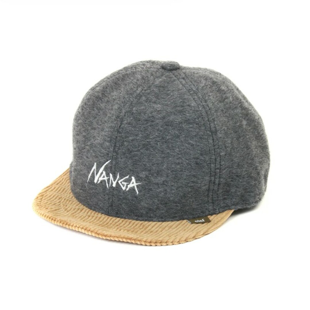 NANGA x clef CORAL FLEECE WIRED B.CAP帽子