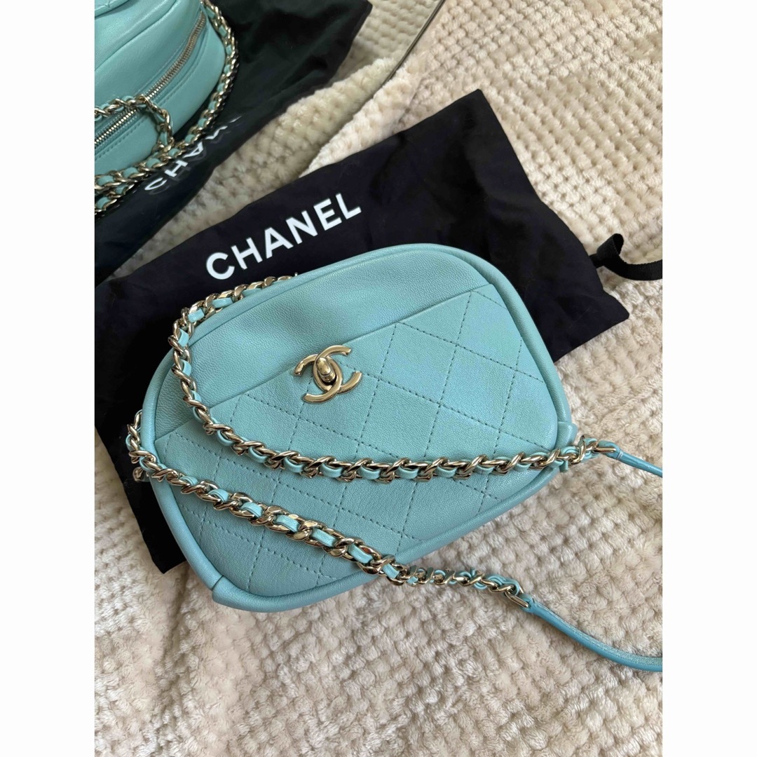 CHANEL アラウンド　マトラッセ　チェーンショルダー