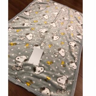 スヌーピー(SNOOPY)の【再入荷！】【大人気】 スヌーピー ひざ掛け バースデイ ブランケット(毛布)