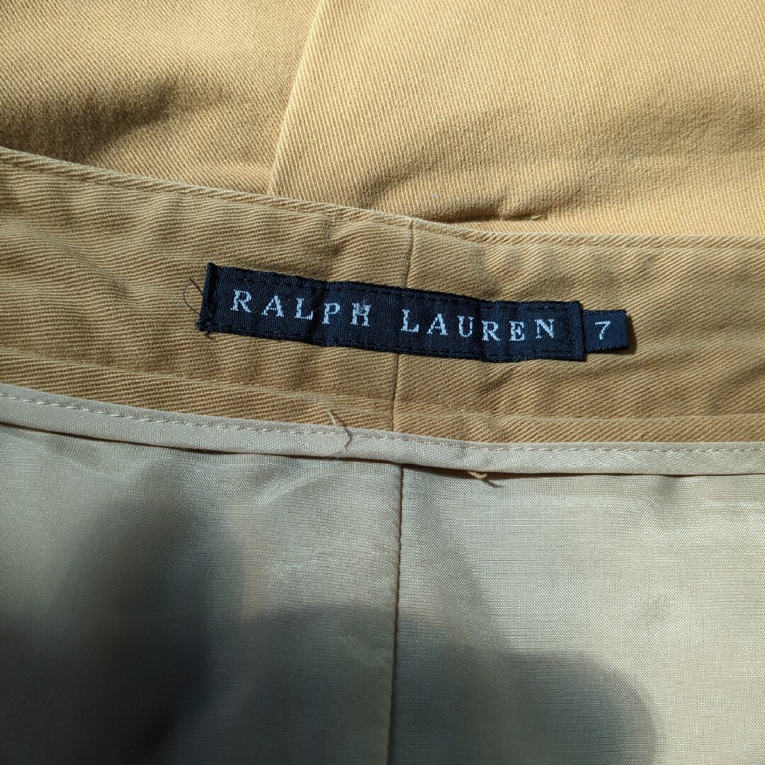 Ralph Lauren(ラルフローレン)のRALPH LAUREN ラルフローレン　膝丈スカート　台形スカート レディースのスカート(ひざ丈スカート)の商品写真