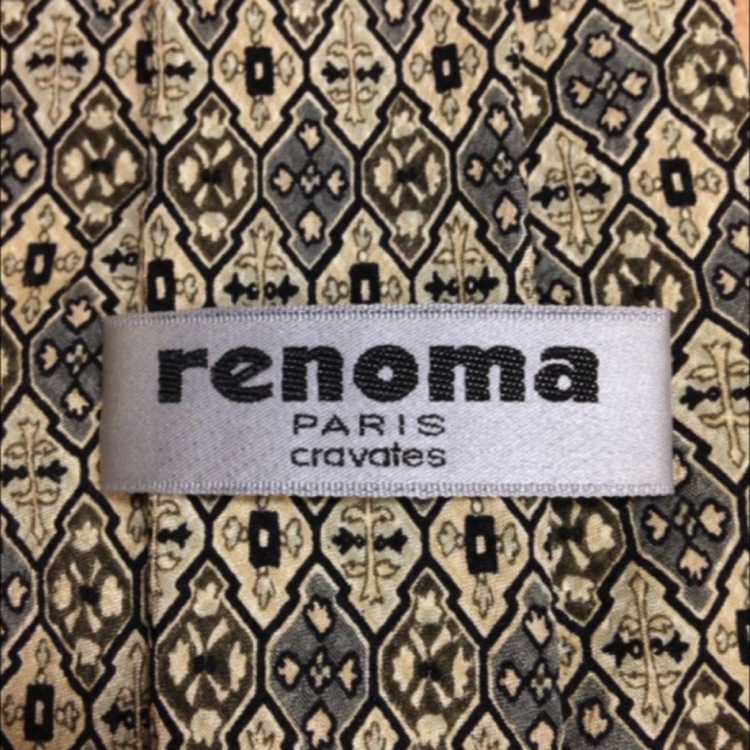 RENOMA(レノマ)の値下げ‼︎renomaデザインシルクネクタイ メンズのファッション小物(ネクタイ)の商品写真