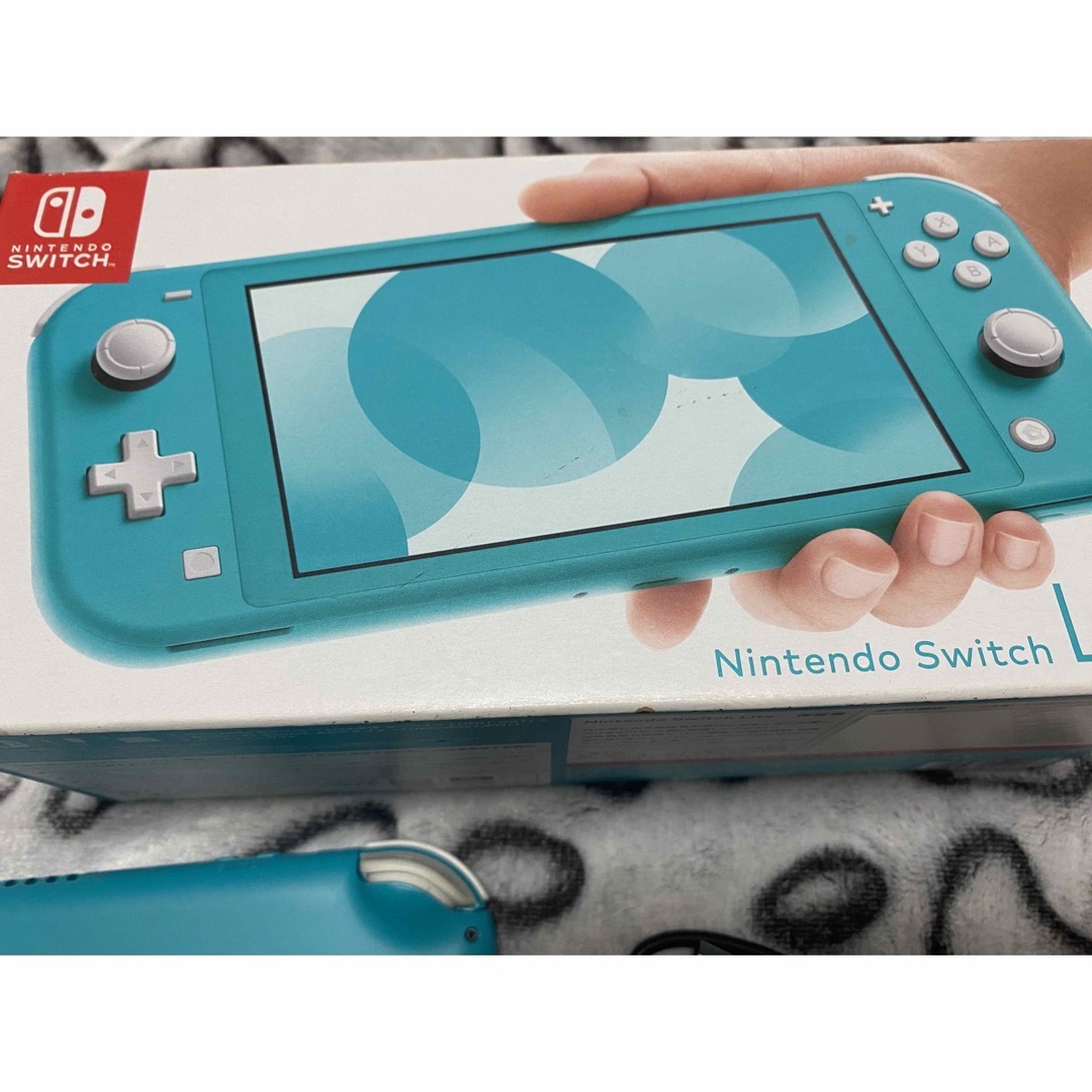 ゲームソフト/ゲーム機本体ジャンク！Nintendo Switch Lite ターコイズブルージャンク品