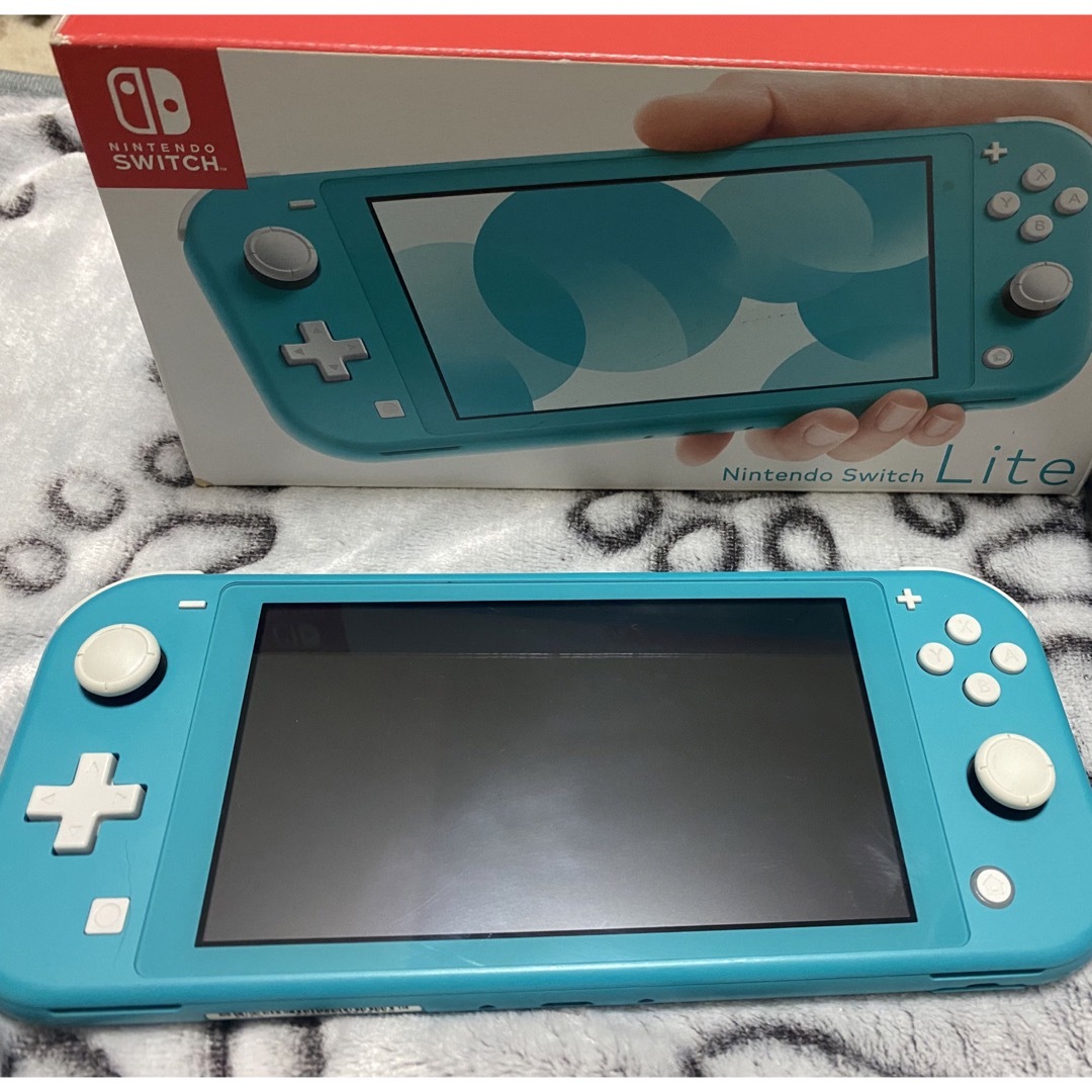 ゲームソフト/ゲーム機本体ジャンク！Nintendo Switch Lite ターコイズブルージャンク品