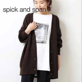 Spick & Span - 【新品】Spick & Span ペーパーヤーンカーディガンの