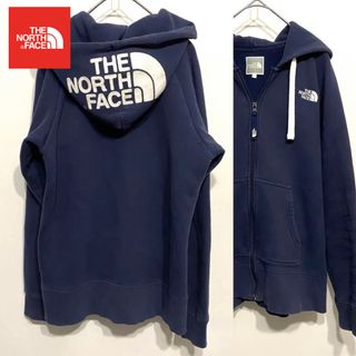 ザノースフェイス(THE NORTH FACE)の【ヘビロテ】The North Face 刺繍入り フーディー NTW61955(パーカー)