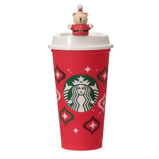 スターバックス(Starbucks)のstarbucks リユーザブルカップ 473ml ベアリスタ　クリスマス(タンブラー)