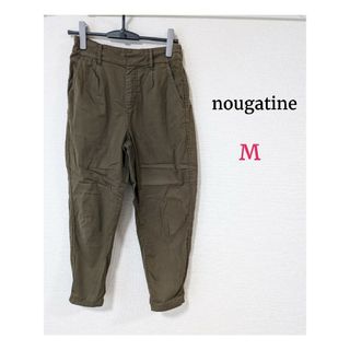 ヌガティーヌ(nougatine)のnougatine　ヌガティーヌ　テーパードパンツ　カーキ　M　レディース(カジュアルパンツ)