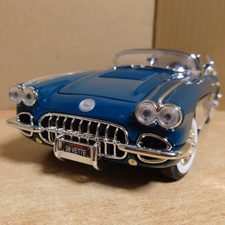 1/18 シボレーコルベット C1 1958 ブルー Chevrolet(ミニカー)