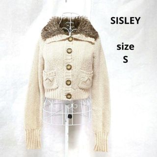 シスレー(Sisley)のSISLEY シスレー　レディースニットカーディガン　厚手カーディガン(カーディガン)