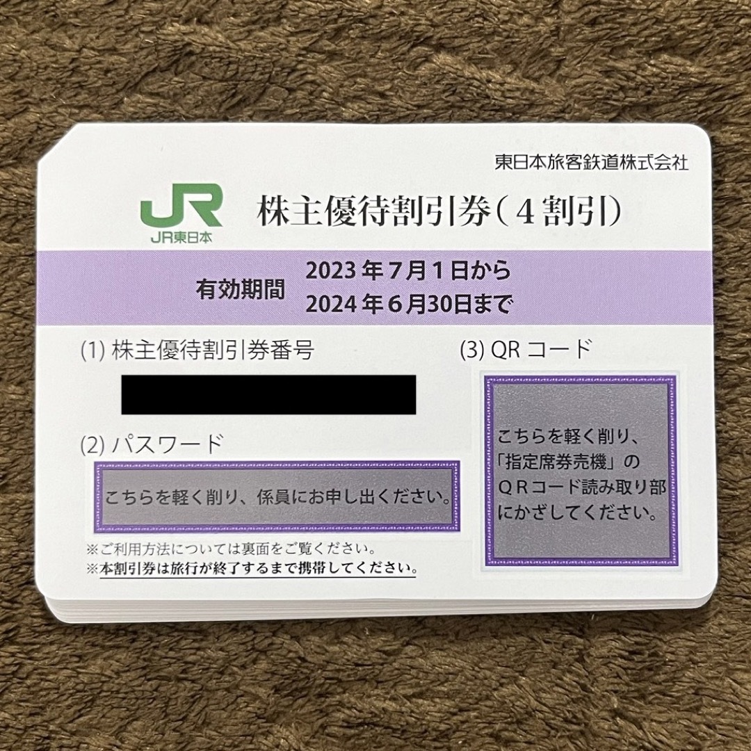 大量限定価格 JR東日本 東日本旅客鉄道 株主優待券 10枚 | www.butiuae.com