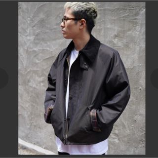 Barbour　ダーハム　ネイビー　38