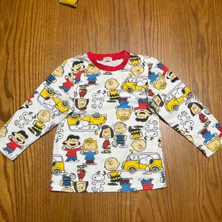 ピーナッツ(PEANUTS)のPEANUTS SNOOPY 長袖Tシャツ（95センチ）(Tシャツ/カットソー)