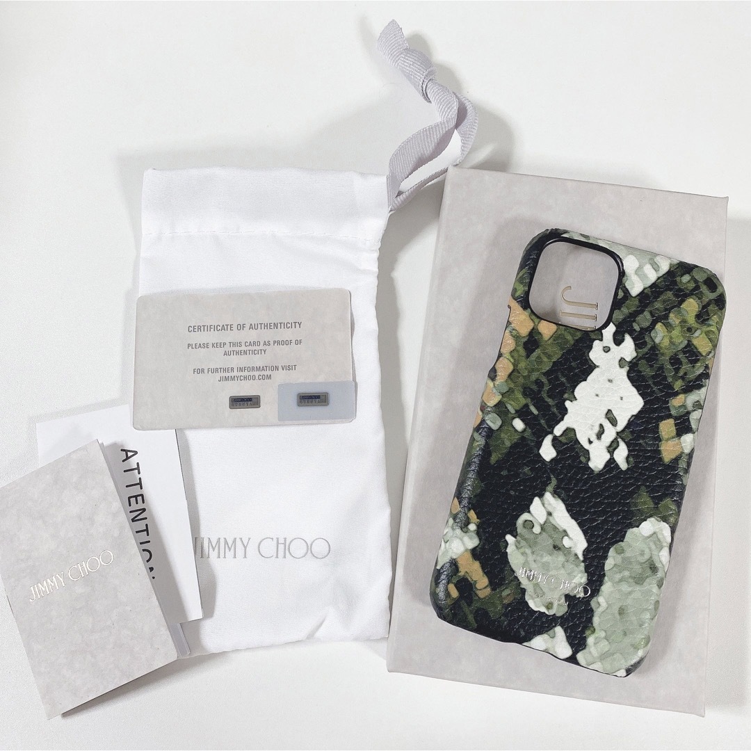 JIMMY CHOO(ジミーチュウ)のJIMMY CHOO◆iPhone 11 proケース◆新品◆付属品あり スマホ/家電/カメラのスマホアクセサリー(iPhoneケース)の商品写真