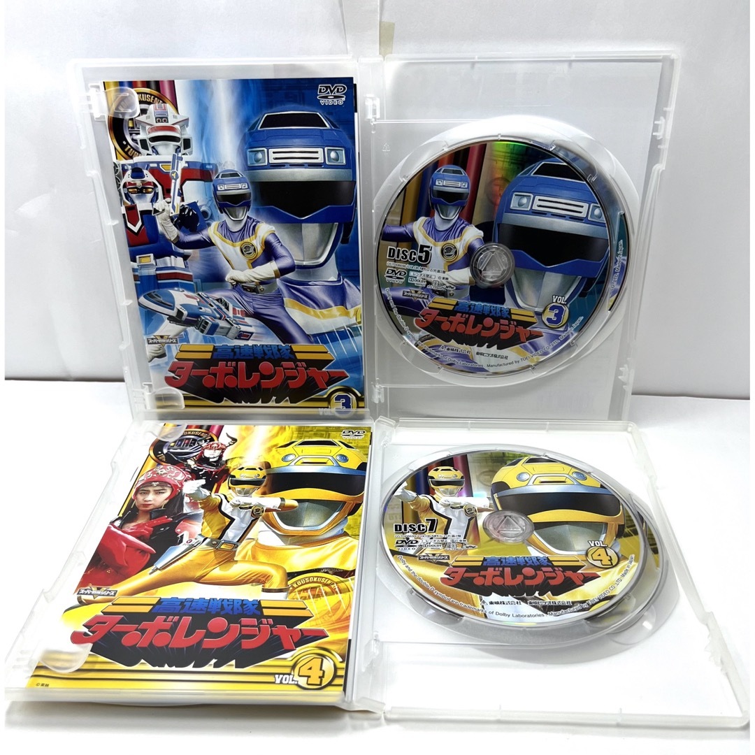 高速戦隊ターボレンジャー 全5巻 DVD セットの通販 by 'kokoronn s