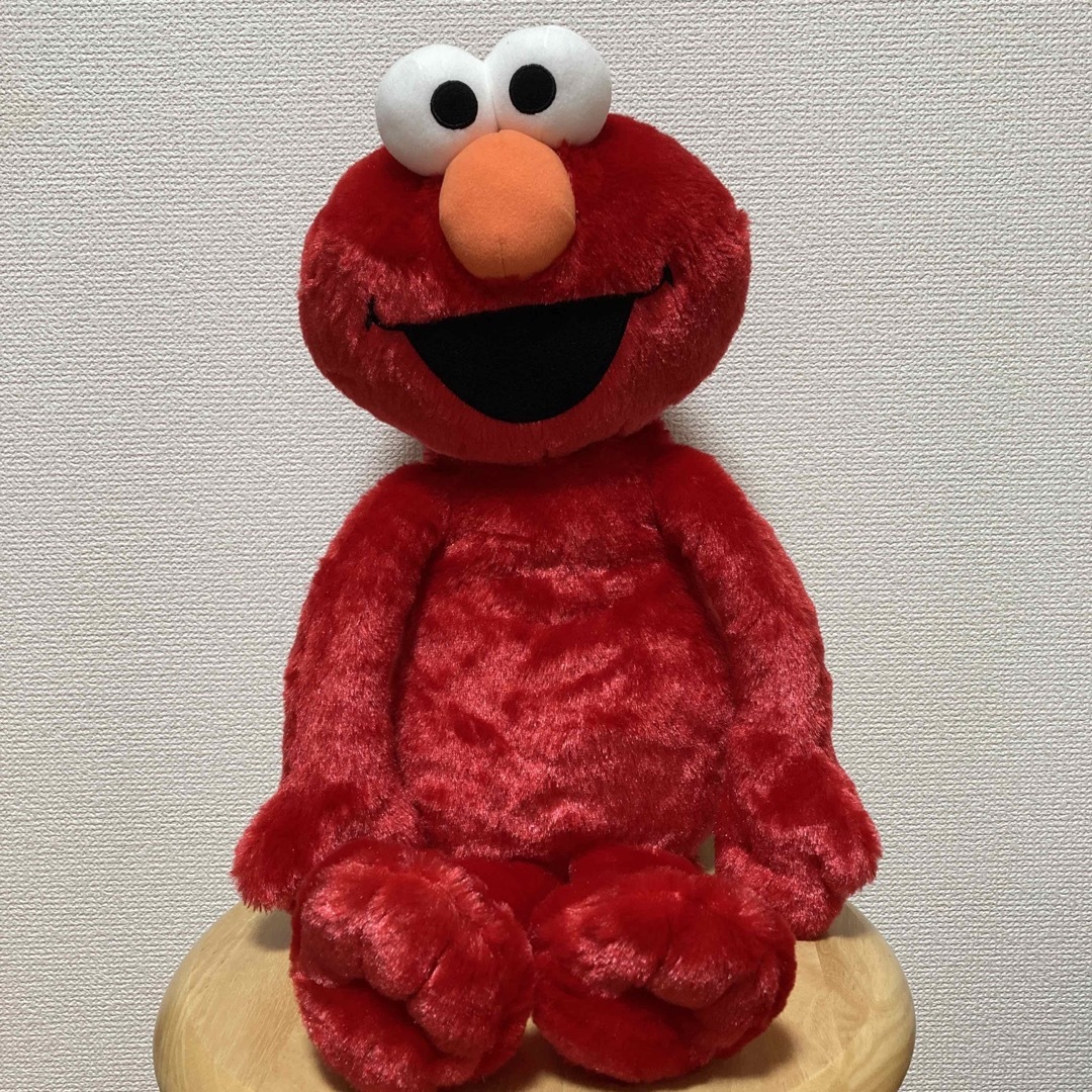 SESAME STREET(セサミストリート)のセサミストリート　超BIGぬいぐるみ　／エルモ エンタメ/ホビーのおもちゃ/ぬいぐるみ(キャラクターグッズ)の商品写真