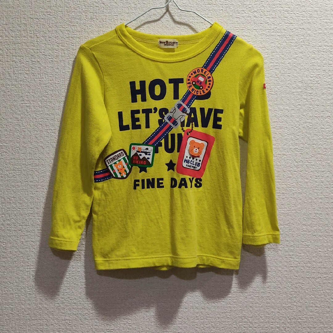 HOT BISCUITS(ホットビスケッツ)のロンＴ キッズ/ベビー/マタニティのキッズ服男の子用(90cm~)(Tシャツ/カットソー)の商品写真