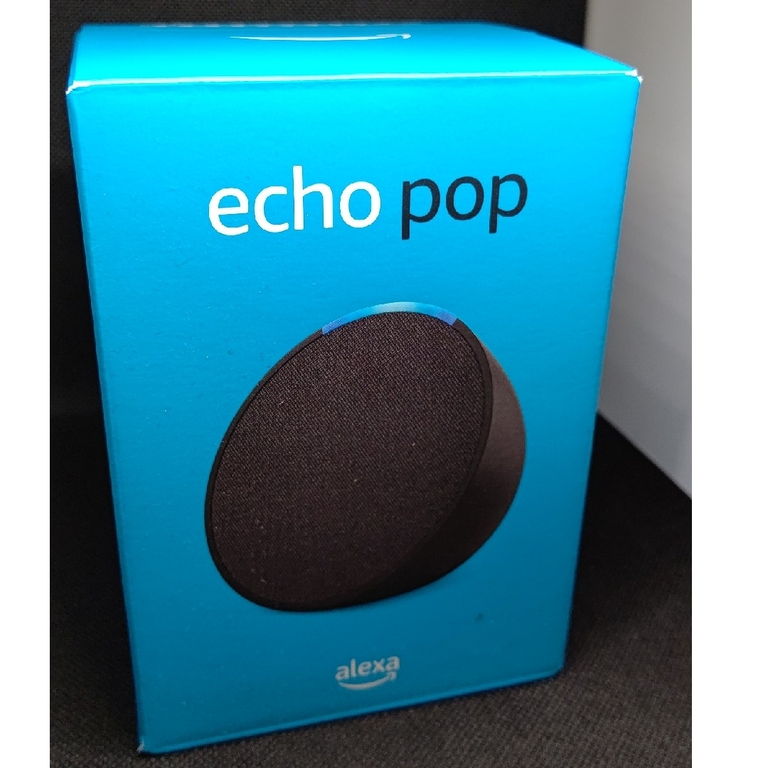 Amazon(アマゾン)のAmazon Echo Pop チャコール スマホ/家電/カメラのPC/タブレット(その他)の商品写真