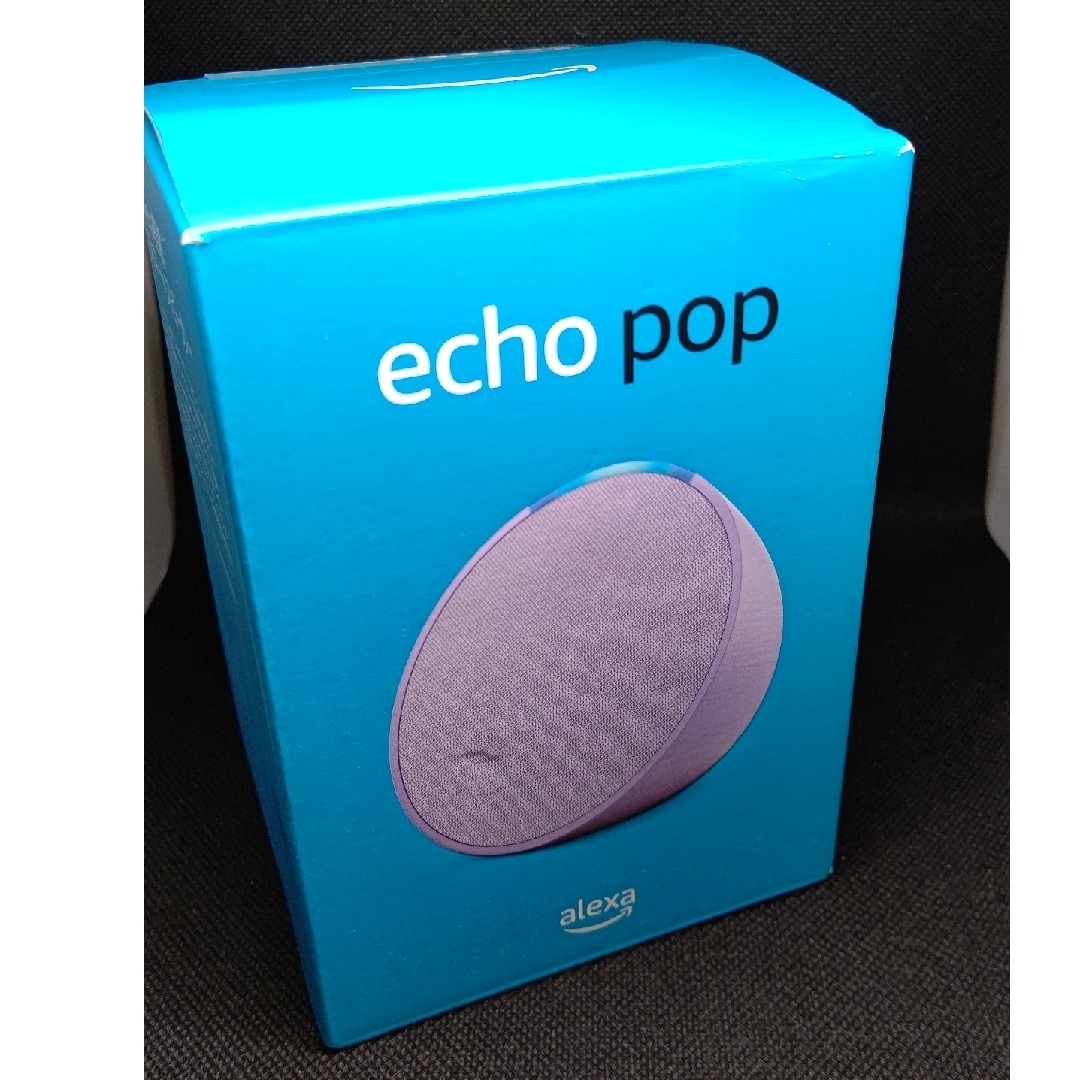 Amazon(アマゾン)のAmazon Echo Pop ラベンダー スマホ/家電/カメラのスマホ/家電/カメラ その他(その他)の商品写真