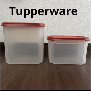 タッパーウェア(TupperwareBrands)の中古  タッパーウェア Tupperware 2点　セット(容器)