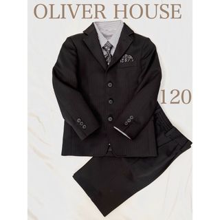 オリバーハウス(OLIVERHOUSE)の極美品☆120 OLIVERHOUSE フォーマル　スーツ　4点セット(ドレス/フォーマル)