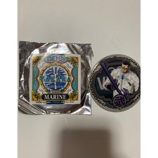 ワンピース(ONE PIECE)のワンピース　ヴェルゴ　缶バッジ　輩　marine(バッジ/ピンバッジ)