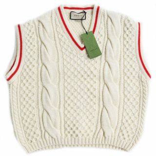 本日最終値下げdoublet  MONOGRAM JQ KNIT VEST