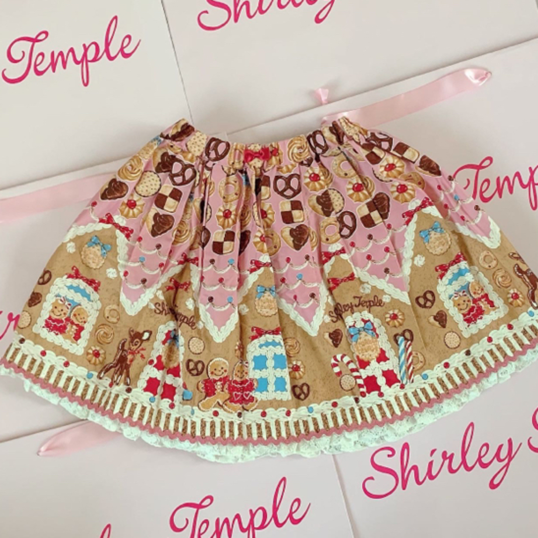 Shirley Temple(シャーリーテンプル)のシャーリーテンプル🎀お菓子のお家 スカート 120 キッズ/ベビー/マタニティのキッズ服女の子用(90cm~)(スカート)の商品写真