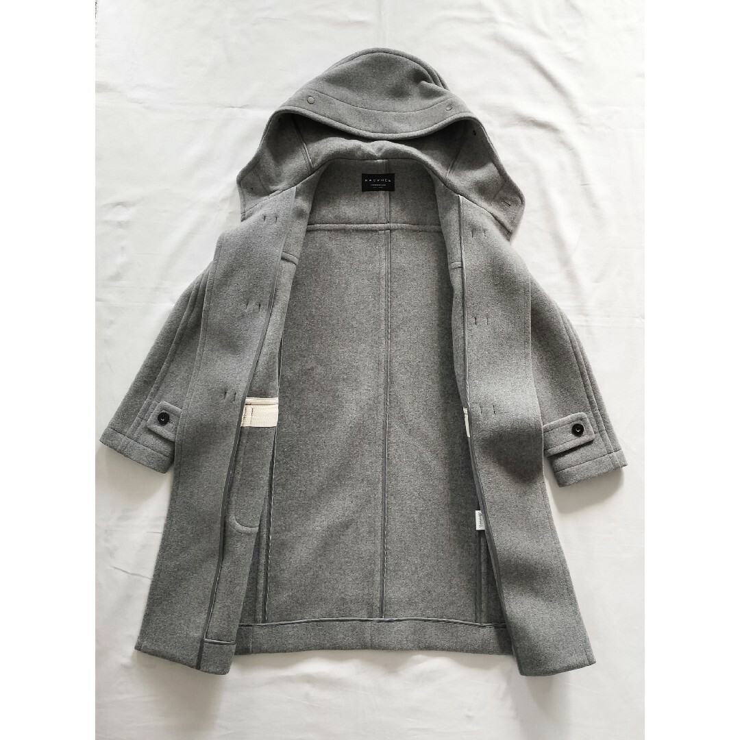 MACPHEE - MACPHEE マカフィー ウールメルトンロングダッフルコート