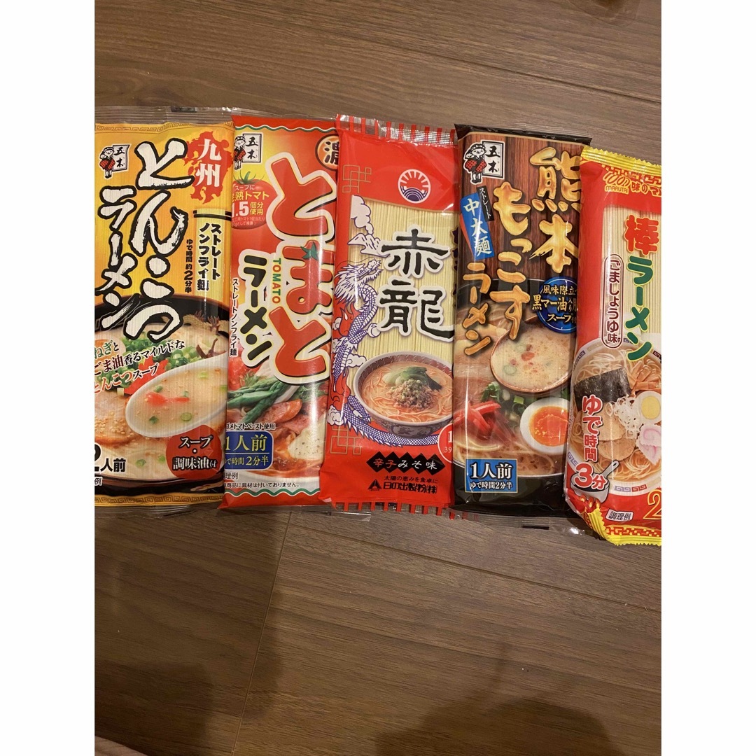 五木食品　5点セット　九州　shop｜イツキショクヒンならラクマ　by　熊本　とんこつラーメン　お試しセットの通販　とまとラーメン　そのぴ's