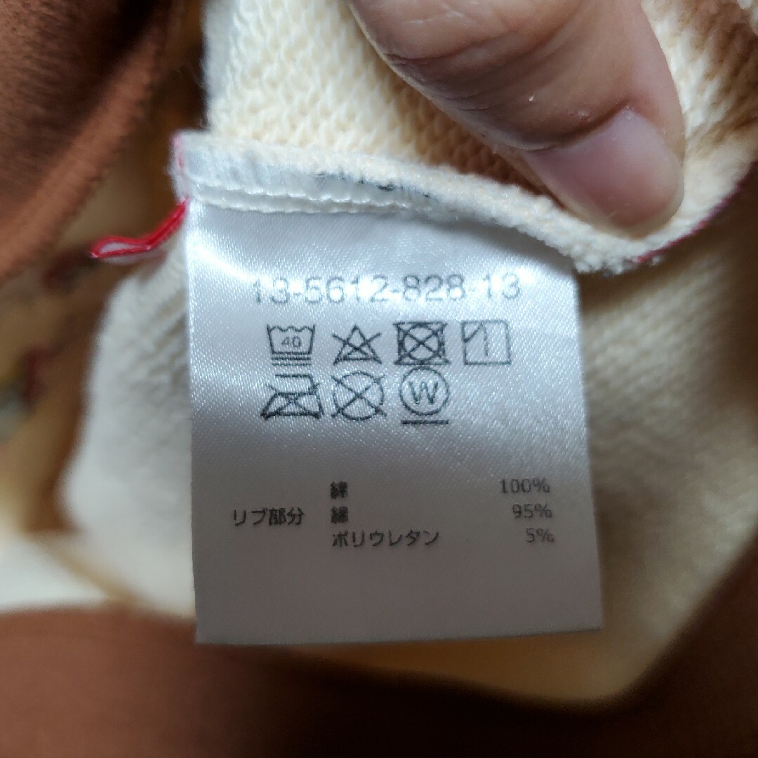 mikihouse(ミキハウス)のMIKI HOUSE　トレーナー　80センチ キッズ/ベビー/マタニティのベビー服(~85cm)(トレーナー)の商品写真