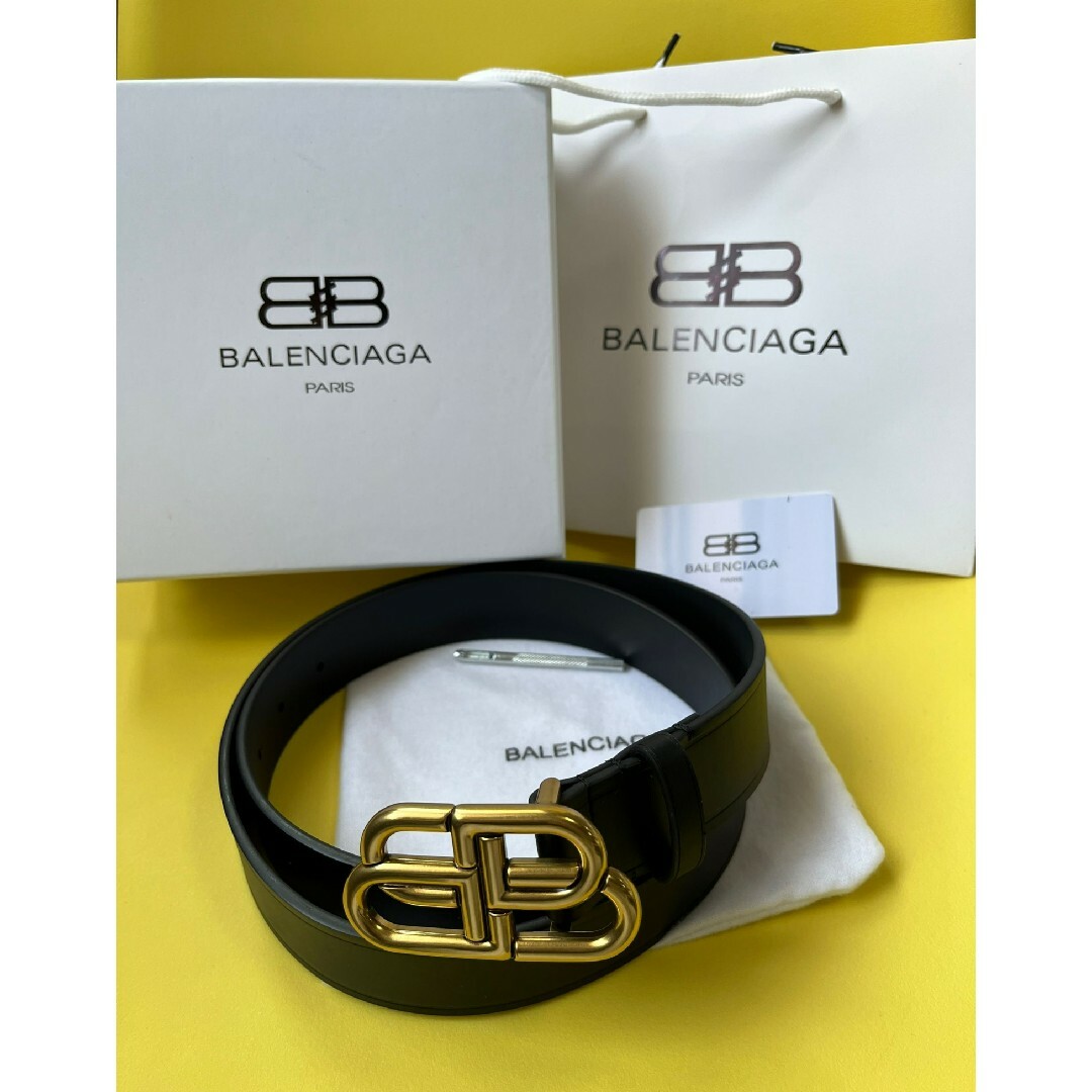 BALENCIAGAのBBバックルベルトです-