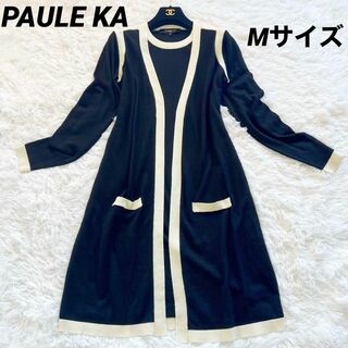 ポールカPAULE KA♡新品未使用タグつき バイカラー ワンピース♡フォクシー