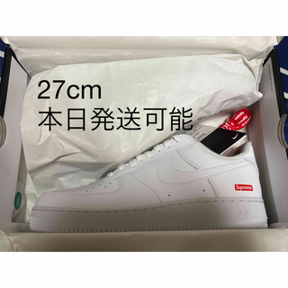 Supreme - 【新品】Supreme Nike Air Force1Low Whiteの通販 by NG's ...