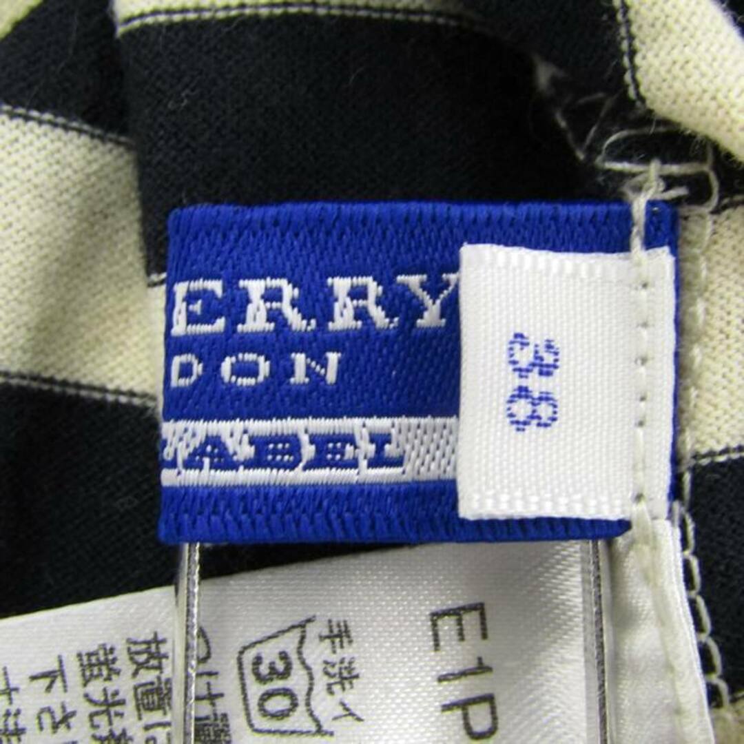 BURBERRY BLUE LABEL(バーバリーブルーレーベル)のバーバリーブルーレーベル タンクトップ ボーダー コットン100% トップス レディース 38サイズ ベージュ BURBERRY BLUE LABEL レディースのトップス(タンクトップ)の商品写真