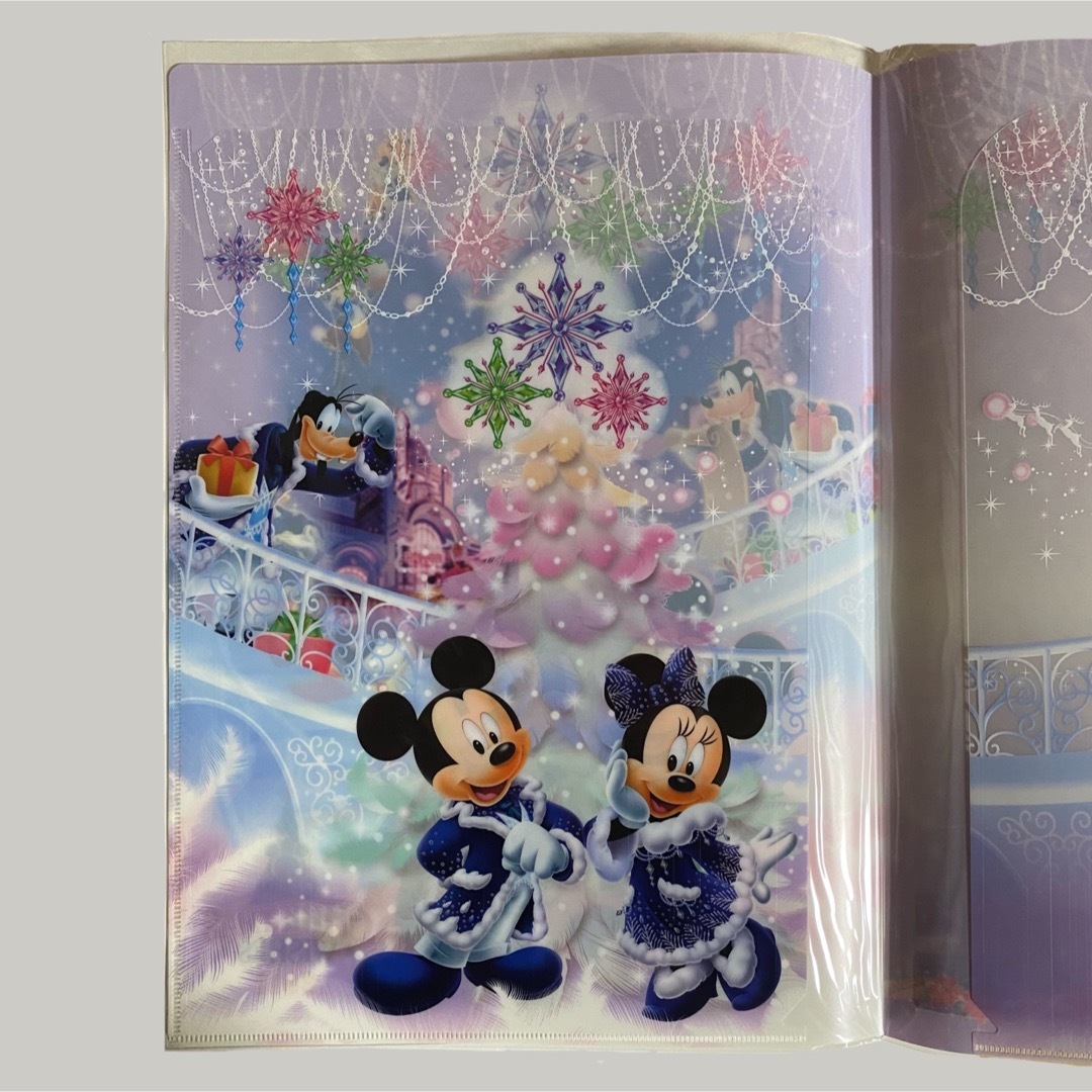 Disney(ディズニー)のクリアファイル　ステッカー　ウィッシュ　ディズニー　クリスマスセット インテリア/住まい/日用品の文房具(ファイル/バインダー)の商品写真