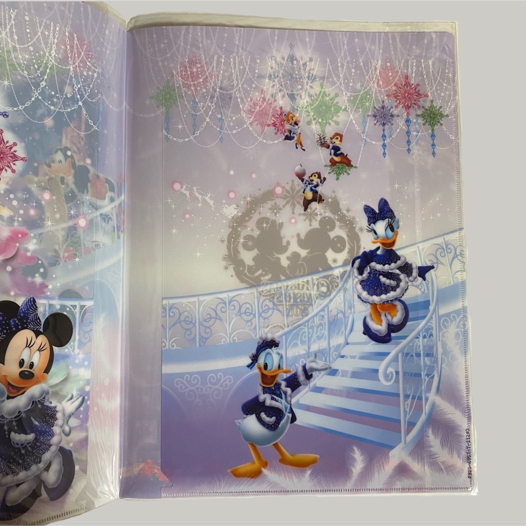 Disney(ディズニー)のクリアファイル　ステッカー　ウィッシュ　ディズニー　クリスマスセット インテリア/住まい/日用品の文房具(ファイル/バインダー)の商品写真