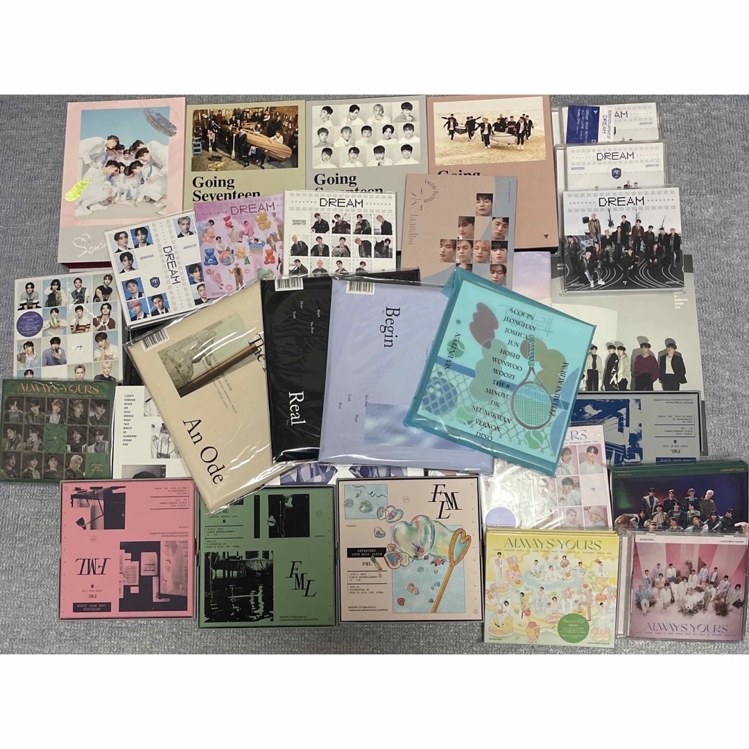 SEVENTEEN CD アルバム トレカ グッズ まとめ売りエンタメ/ホビー