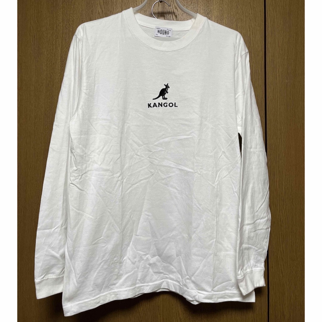 KANGOL(カンゴール)のカンゴール　ロンT 白 Lサイズ メンズのトップス(Tシャツ/カットソー(七分/長袖))の商品写真