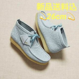 Clarks - END. OXFORD FLOWERS WALLABEE PALE BLUEの通販 by VOLT's
