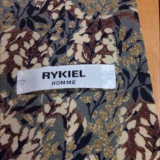 リキエルオム(RYKIEL HOMME)の値下げ‼︎RYKIELボタニカルシルクネクタイ(ネクタイ)