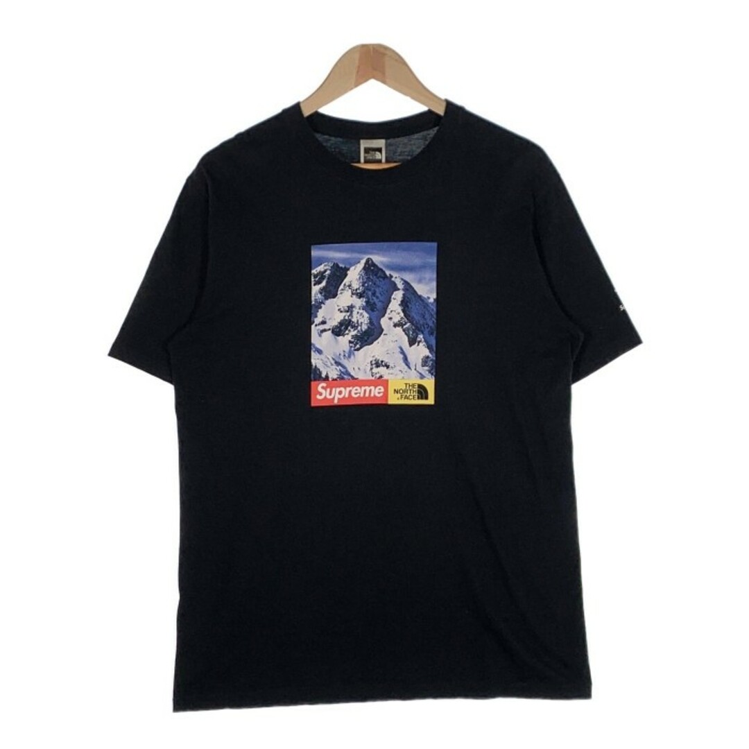 SUPREME×North Face Tシャツ M ブラック