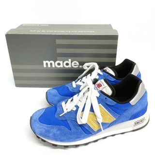 ニューバランス(New Balance)の★NEW BALANCE ニューバランス M1300PR MADE IN USA ローカットスニーカー BLUE YELLOW  ブルー size26cm(スニーカー)