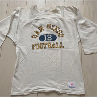 チャンピオン(Champion)の70s champion football tee 復刻版(Tシャツ/カットソー(七分/長袖))